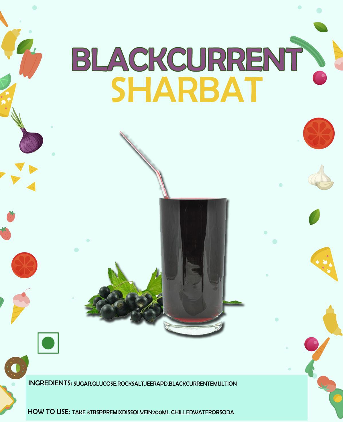 Black Current Sharbat