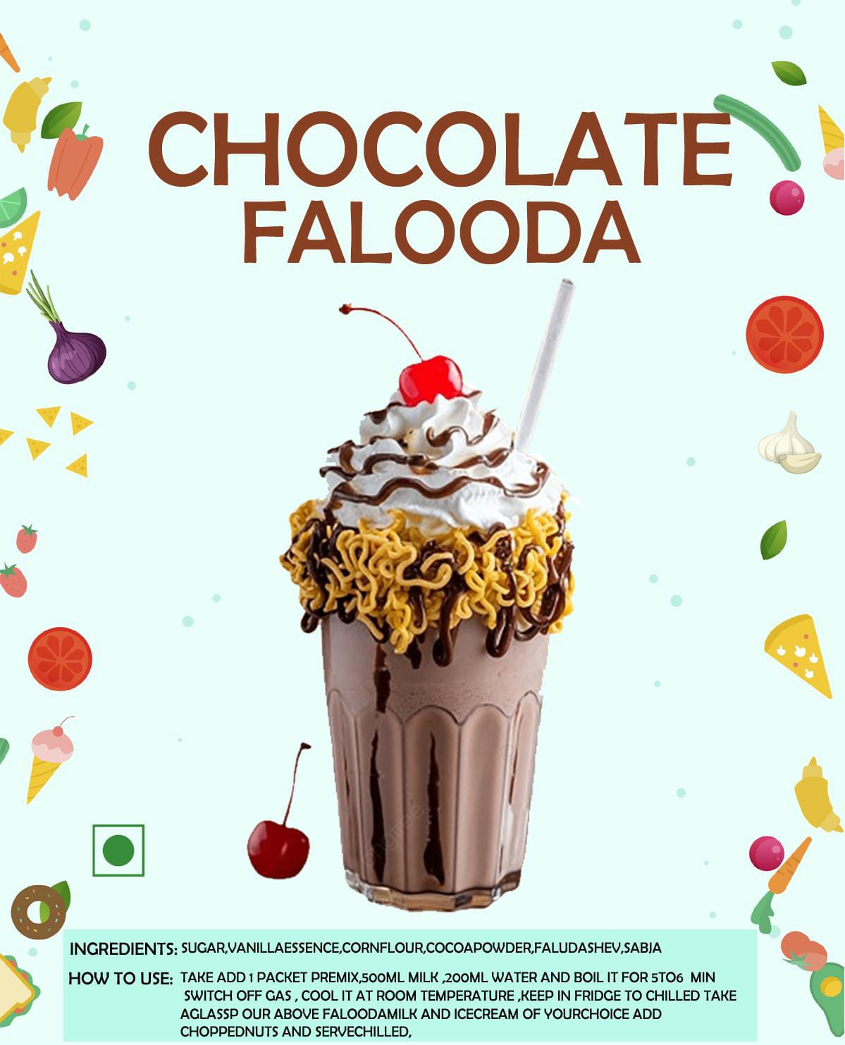 Chololate Falooda