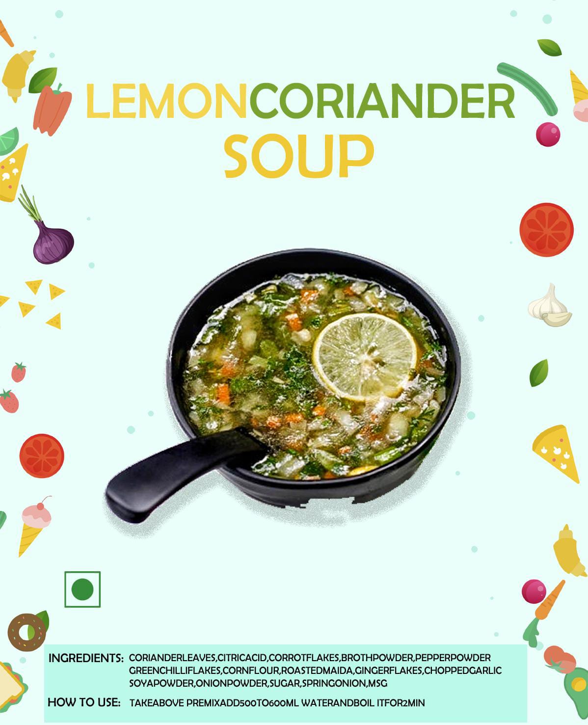 Lemon Coriander Soup